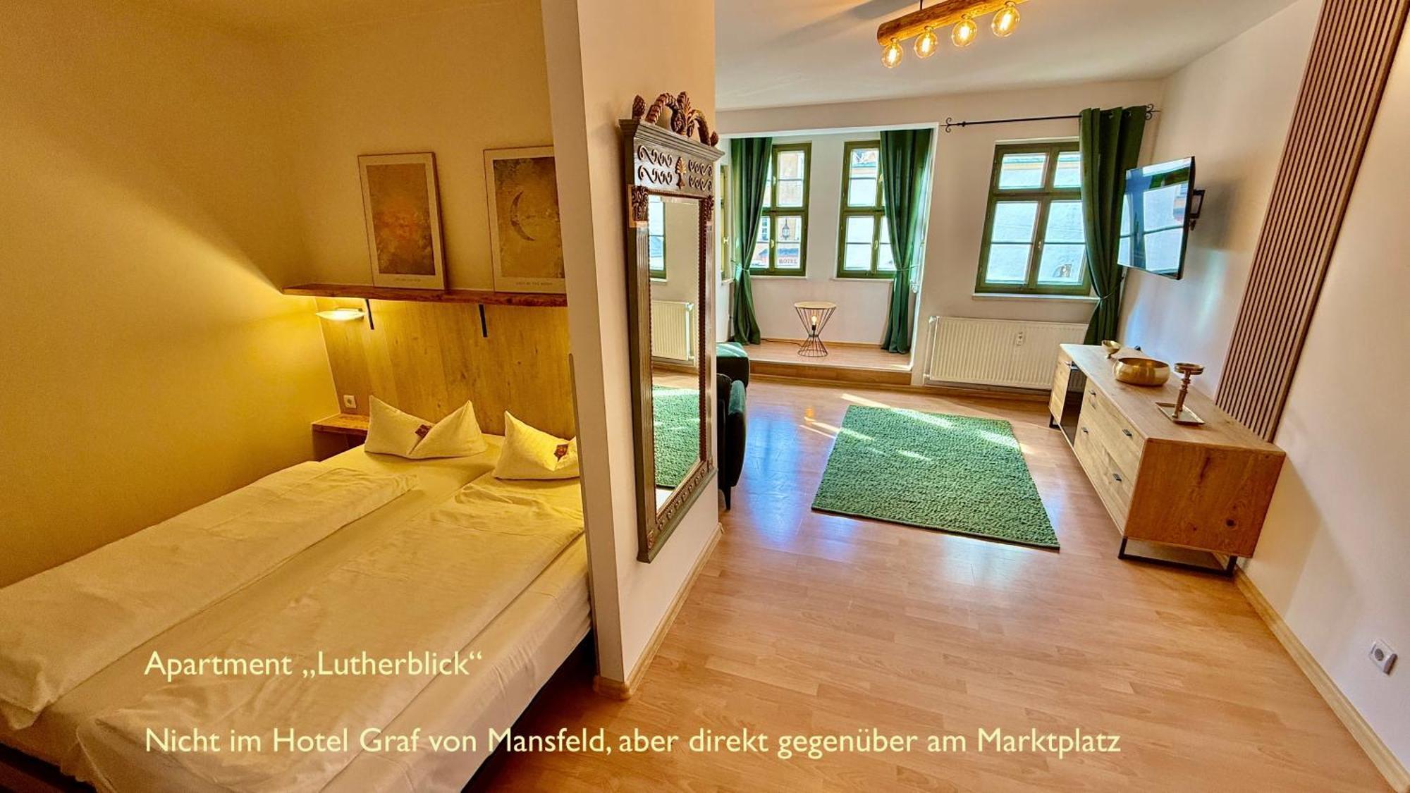 Hotel Graf von Mansfeld Lutherstadt Eisleben Eksteriør billede