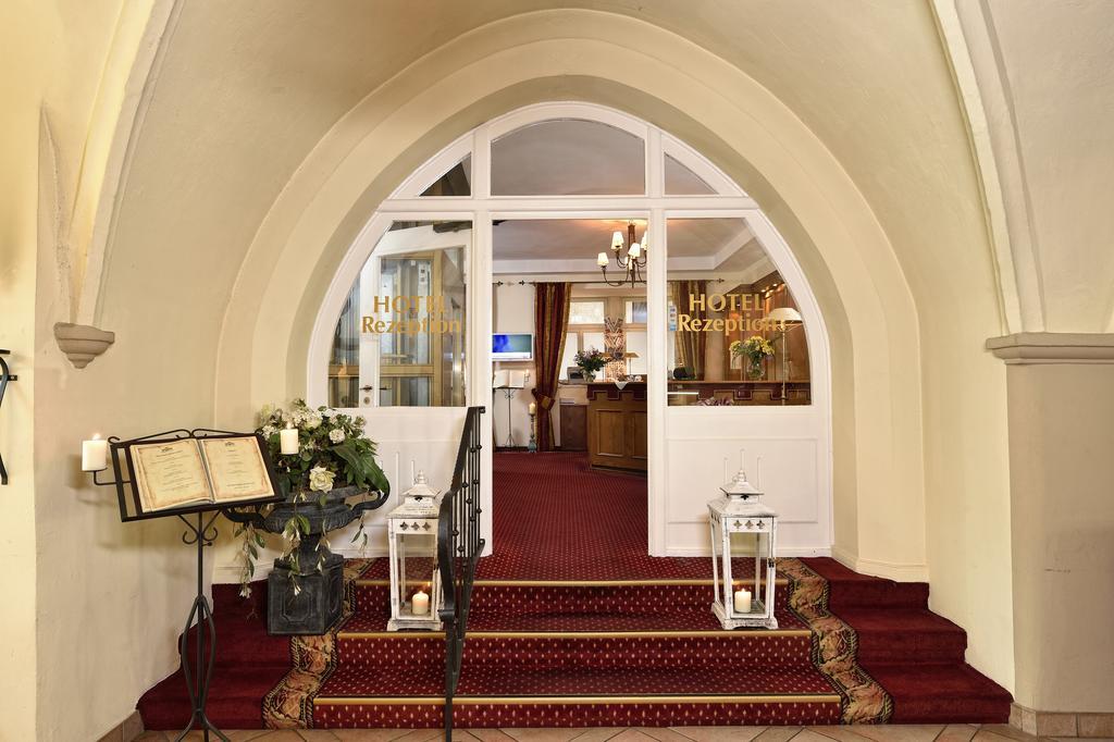 Hotel Graf von Mansfeld Lutherstadt Eisleben Eksteriør billede