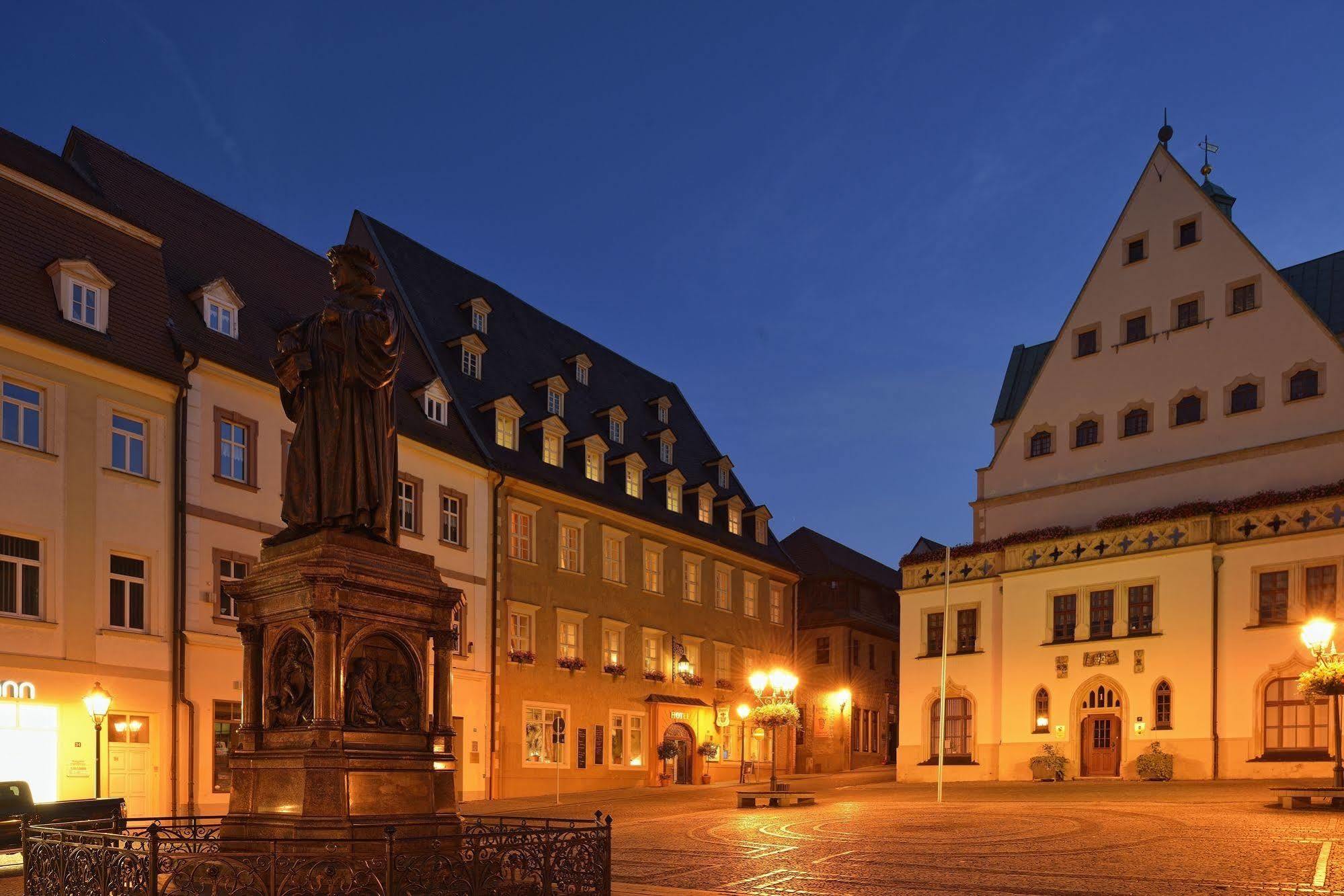 Hotel Graf von Mansfeld Lutherstadt Eisleben Eksteriør billede