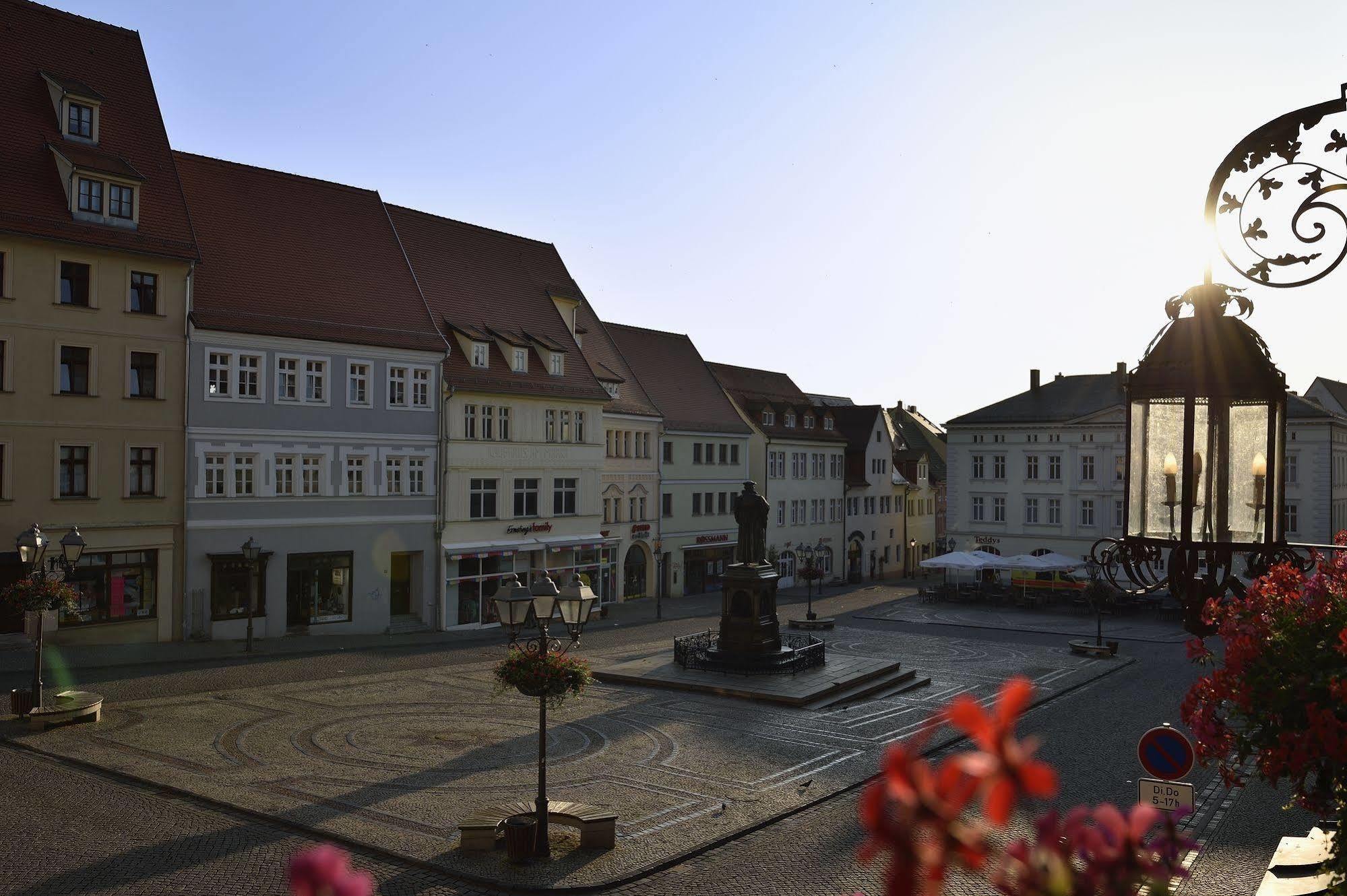 Hotel Graf von Mansfeld Lutherstadt Eisleben Eksteriør billede