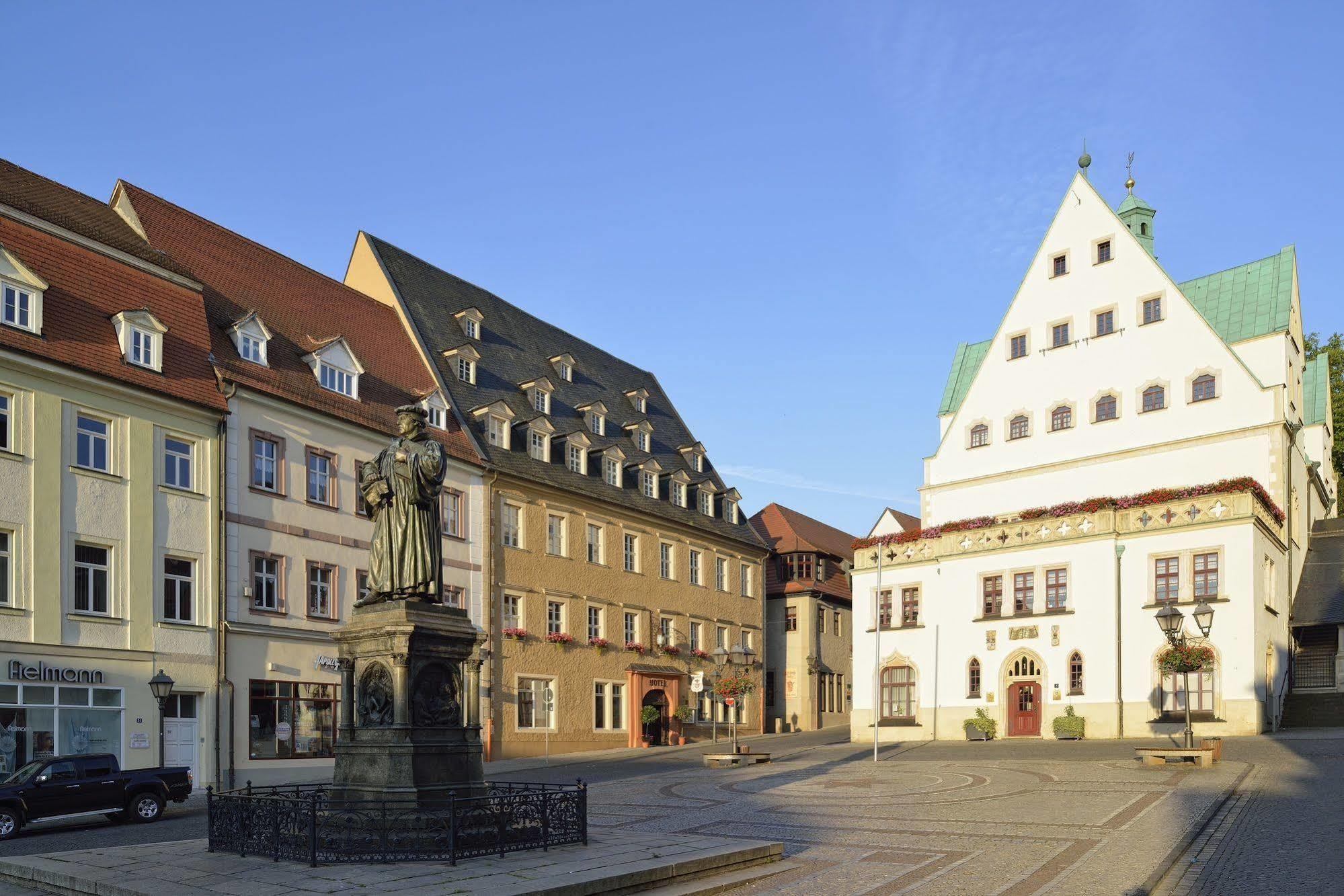 Hotel Graf von Mansfeld Lutherstadt Eisleben Eksteriør billede